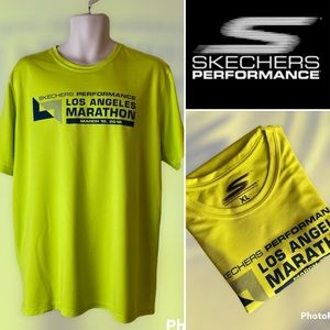 2018 Los Angeles Marathon Skechers Performance T-Shirt